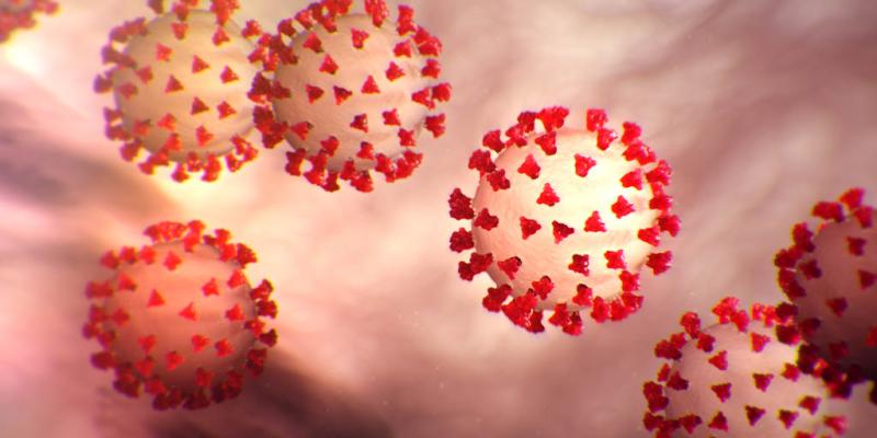 illustration of coronavirus