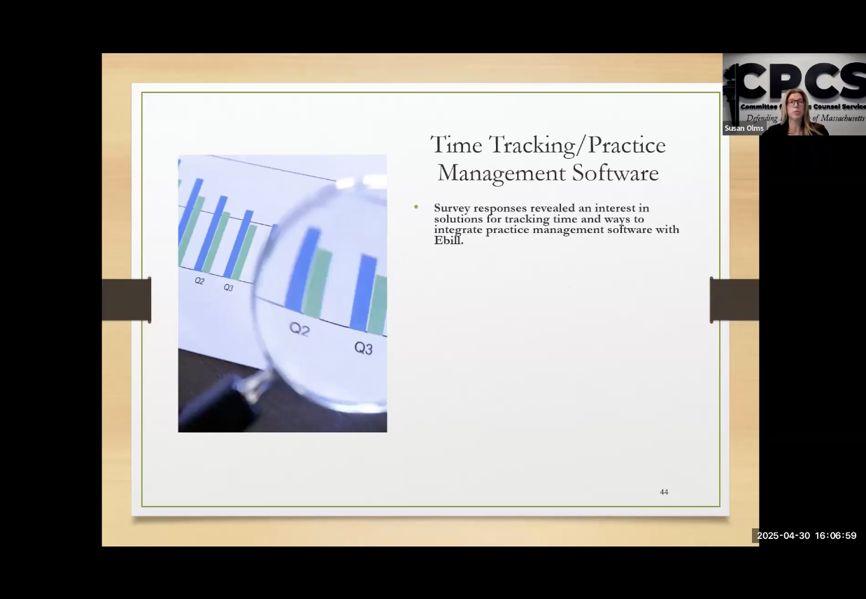 A&O Town Hall Time Tracking Software and Look Ahead - S.Olms